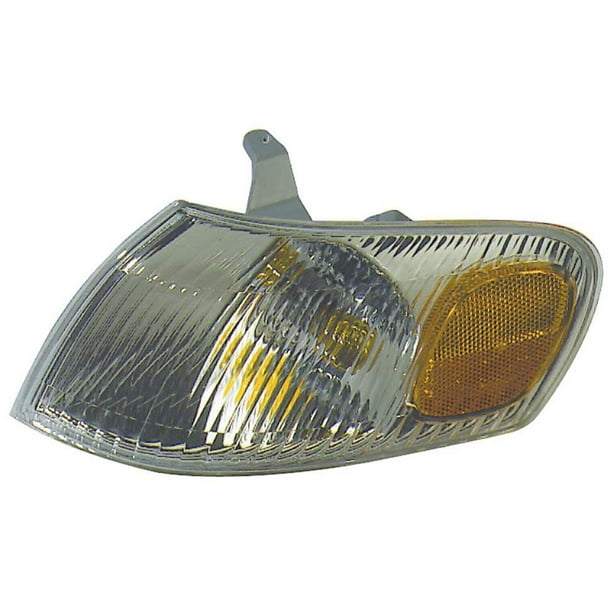 1998-2000 Replacement Corner Signal Light For Toyota Corolla Pair w//Bulb//Socket